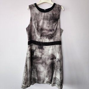 Mossimo Snakeskin Pattern Fit & Flare Dress